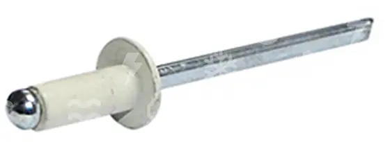 nýt hliníkový lakovaný bílý AL 4,0 x  6 mm, RAL 9010, (1 balení=1000 ks)